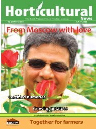 Horticultural News January - February issue