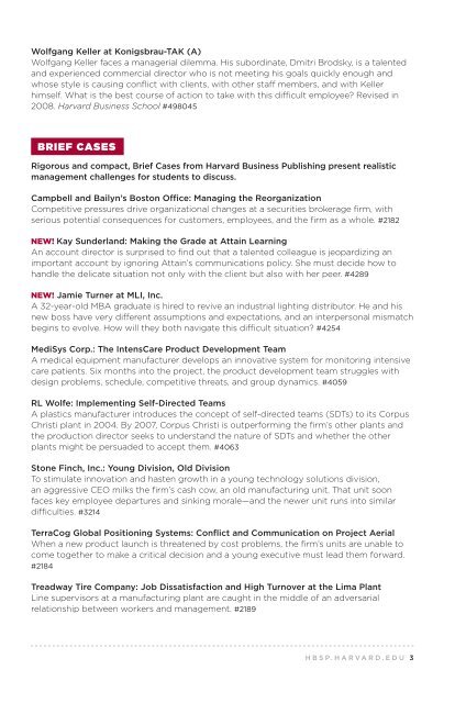 ORGANIZATIONAL BEHAVIOR - Harvard Business School Press
