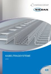 25,4 MB - Niedax Kabelverlege