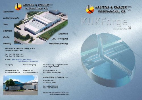 KuKforge - Kastens & Knauer GmbH & Co. International KG