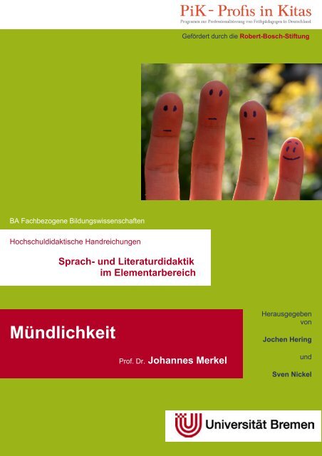 Mündlichkeit - elementargermanistik.uni-bremen.de - Universität ...