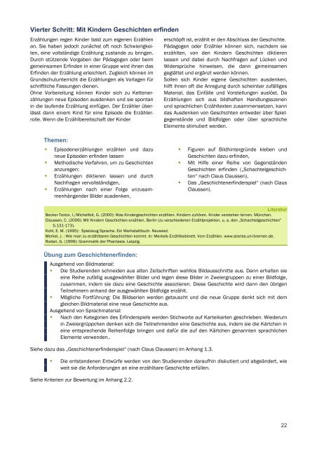 Mündlichkeit - elementargermanistik.uni-bremen.de - Universität ...