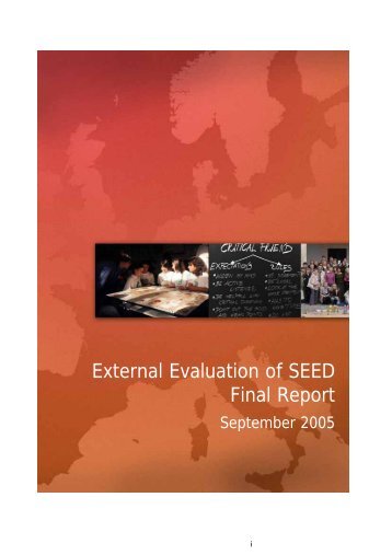 External Evaluation of SEED Final Report - SEED - Schule.at