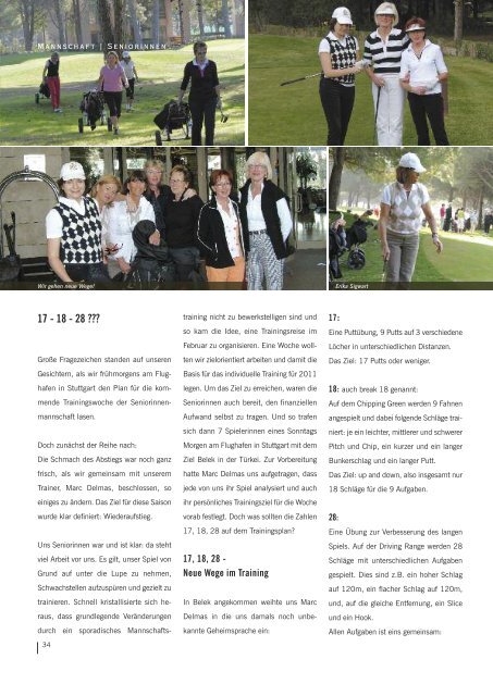 Golf-Club Heilbronn-Hohenlohe e.V. Club-Magazin