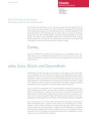 Neujahrsbrief 2011 - Schwabe