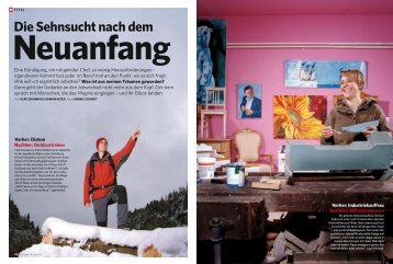 Die Sehnsucht nach dem Neuanfang