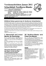 Vereinsnachrichten 2010 - Schachklub Nordhorn-Blanke von 1955 ...