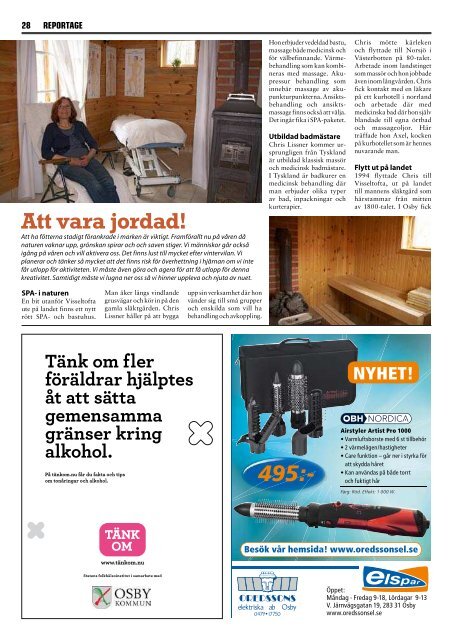 26/5 - 8/6 2010 100% Lokaltidning nr. 10 - Allt om Osby