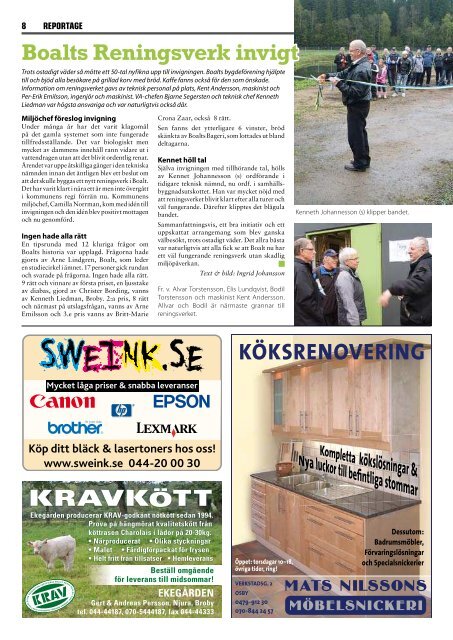 26/5 - 8/6 2010 100% Lokaltidning nr. 10 - Allt om Osby