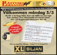 Rättviks - Bokstaven