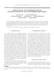 STRUCTURAL AND MORPHOLOGICAL INVESTIGATIONS OF TiO2 ...