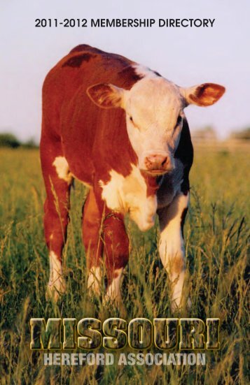 Herefords - the Missouri Hereford Association