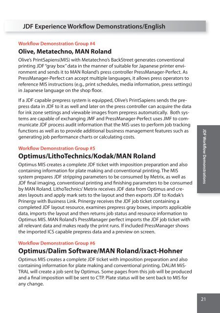 JDF Roadmap Broschüre - CIP4