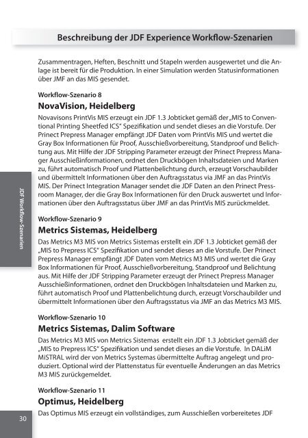 JDF Roadmap Broschüre - CIP4