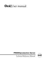 Technical Reference Manual: PRISMAproduction 4.06 - Edition ...