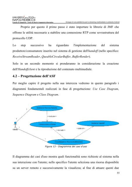 Sviluppo di una piattaforma per lo streaming multimediale - MobiLab ...