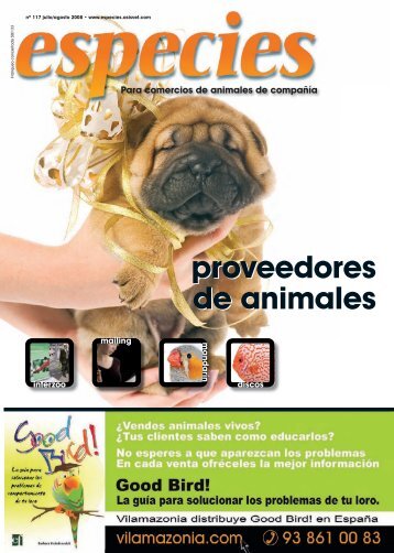 proveedores de animales proveedores de animales - especies