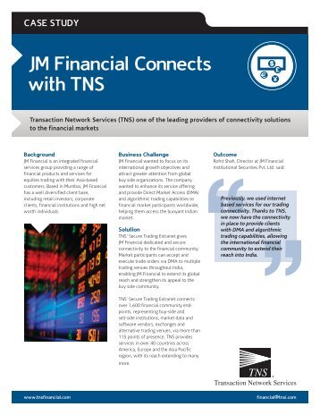 JM Financial Connects with TNS.indd