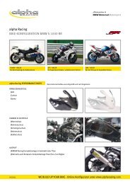 Infoblatt Bike Konfigurator (PDF) - alpha Racing