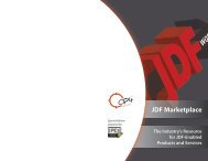 May 2010 JDF Marketplace - CIP4