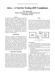 Alces – A Tool for Testing JDF Compliance - CIP4