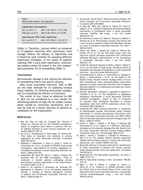 Tissue viability by contrast echocardiography - EHJ Cardiovascular ...