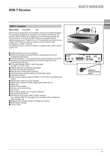 Dvb T Receiver Kathrein
