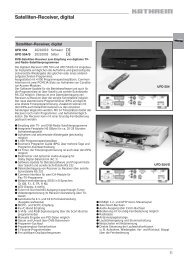 Satelliten-Receiver, digital - Kathrein