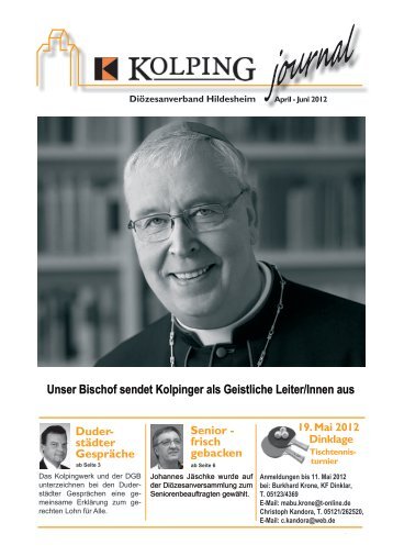 Journal 2-2012 - Kolping Diözesanverband Hildesheim