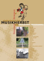 MUSIKHERBST - Kulturraum Niederrhein eV