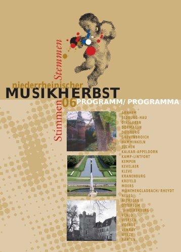 MUSIKHERBST - Kulturraum Niederrhein eV