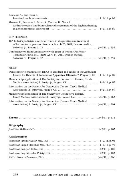 3+4+Supplementum/2012 - Společnost pro pojivové tkáně