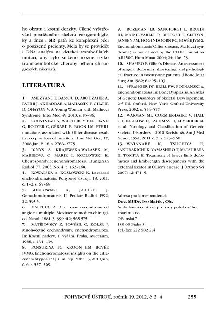 3+4+Supplementum/2012 - Společnost pro pojivové tkáně