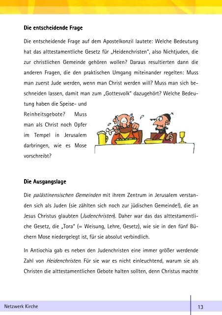 Hauskreismaterial Netzwerk Kirche - Lebendige Gemeinde