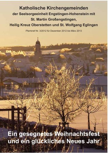 Die Dezemberausgabe hier als PDF - Katholische Kirchengemeinde ...