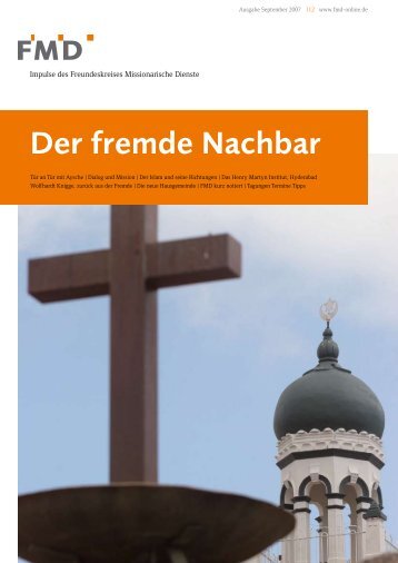 Der fremde Nachbar - Freundeskreis Missionarischer Dienste eV