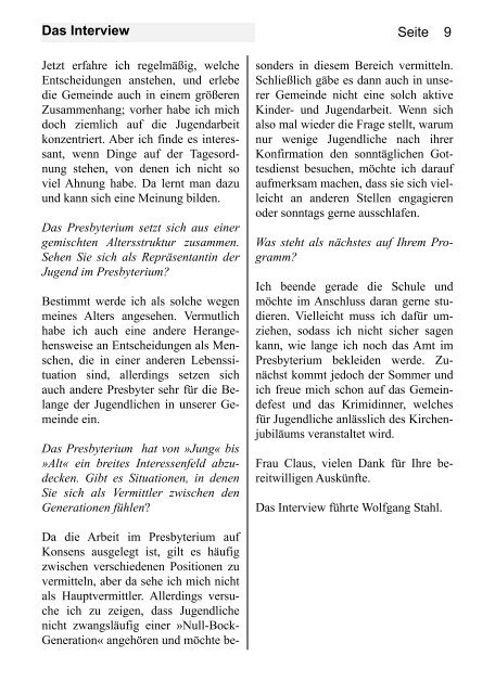 Ausgabe 3/2009 - evangelisch-in-qi.de