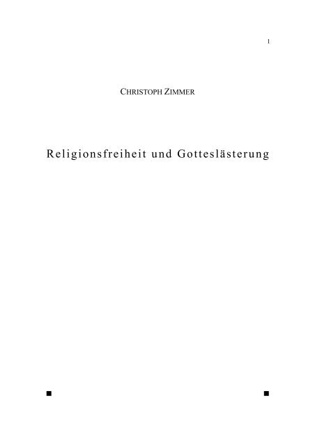Free download (PDF, 496 KB) - Christoph Zimmer