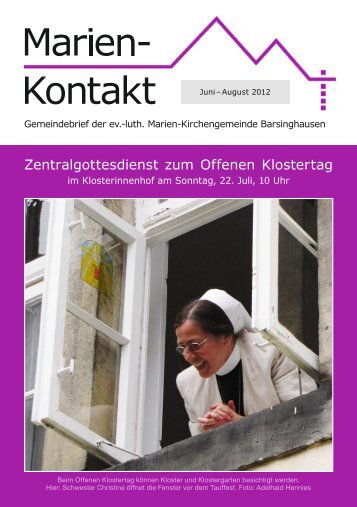 Sommer 2012 - Kirchenkreis Ronnenberg