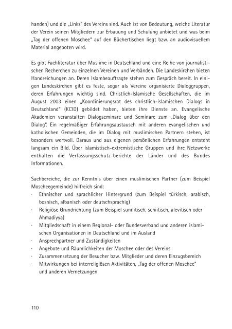 Klarheit und gute Nachbarschaft - Evangelische Kirche in Deutschland