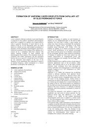 formation of uniformly-sized droplets from capillary jet - CFD