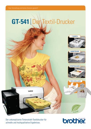 GT-541 Der Textil-Drucker - Zellweger GmbH