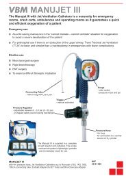 VBM MANUJET III - VBM Medizintechnik GmbH