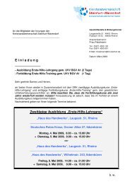 09-05 Einladung Ersthelfer-neu - Kreishandwerkerschaft Steinfurt ...