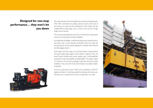 GENERATOR - JCB