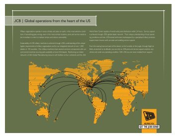 JCB | Global operations from the heart of the US