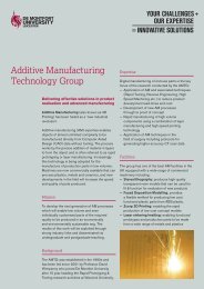 Additive Manufacturing Technology Group - De Montfort University