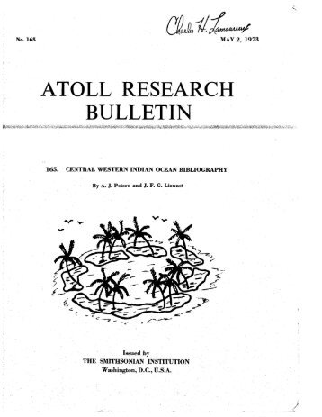 BULLETIN - Smithsonian Institution
