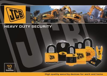 JCB Heavy Duty Security - Squire Locks