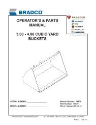 4 Cubic Yard - Paladin Light Construction